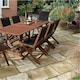 image 2 of Deluxe Bali 8 Seater Garden Furniture Set (7ft x 3ft)