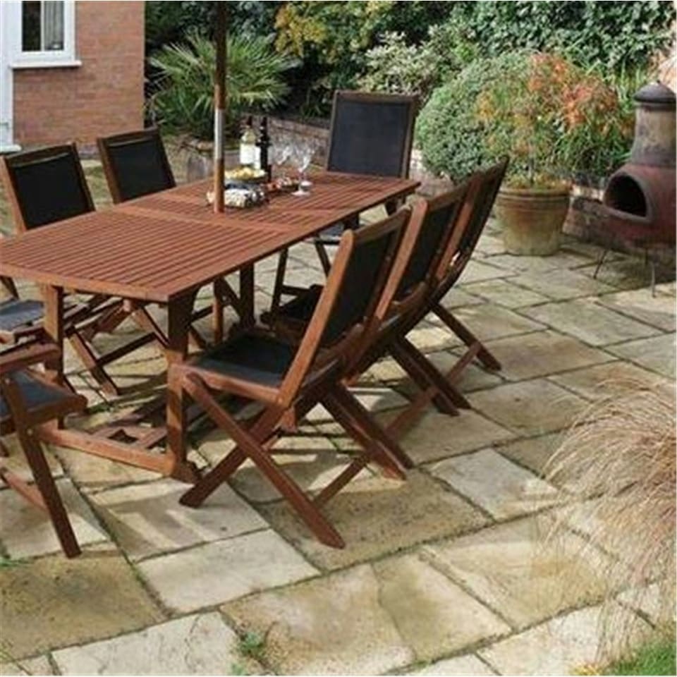 image 1 of Deluxe Bali 8 Seater Garden Furniture Set (7ft x 3ft)