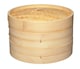 image 1 of KitchenCraft Steaming Basket Wood Bamboo 2 Tier 25cm