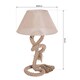 image 7 of HOMCOM Table Lamp Indispensable Nautical Twisted Rope E27 Base Bedside Light
