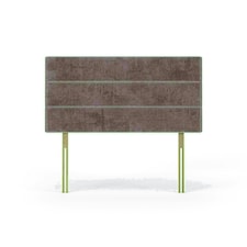 Milan Mauve Naples Velvet Headboard Single N/A