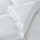 image 2 of Liddell Luxury Hotel Quality Duck Down Duvet 10.5 Tog Single White