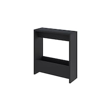 Decortie Simpi Slim Side Table 55x20x60cm Black Wood