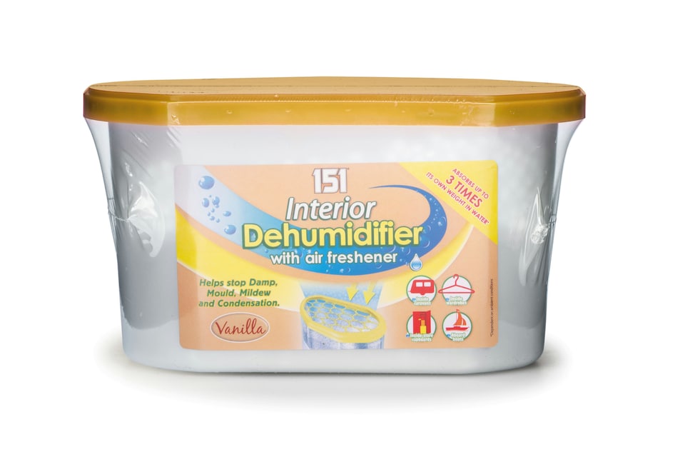 image 1 of Pack of 3 Scented Interior Dehumidifier 400ml