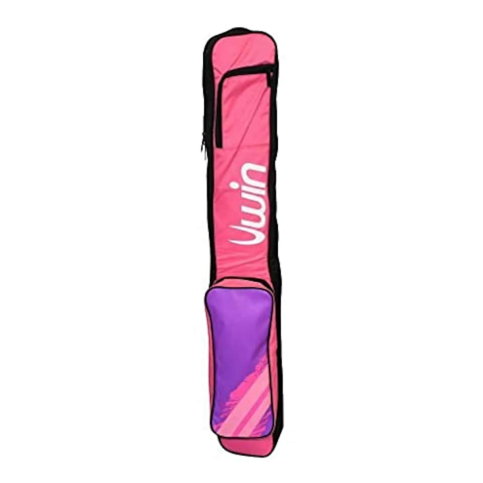 image 1 of Uwin Hockey Bag Pink/Purple/Charcoal