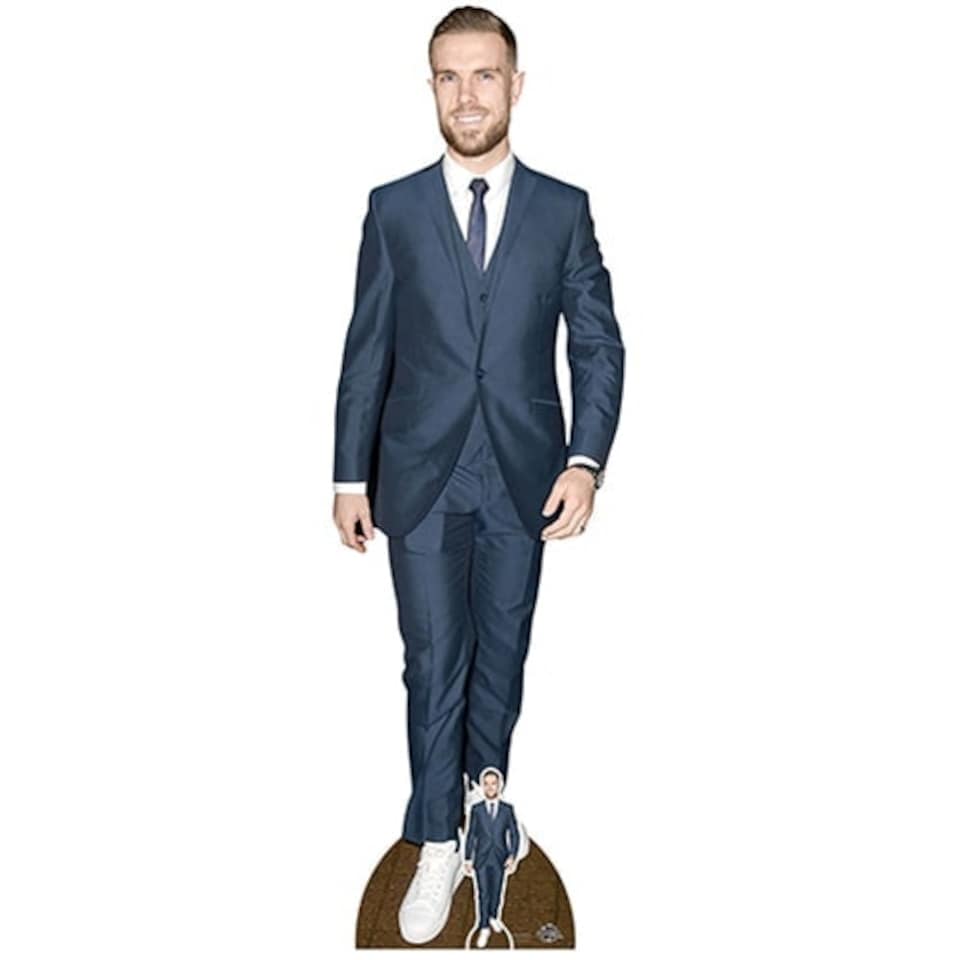 Jordan Henderson Lifesize Cardboard Cutout 186cm