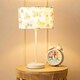 image 1 of ValueLights Charlie White Stem Table Lamp Butterfly Shade & Bulb Multi
