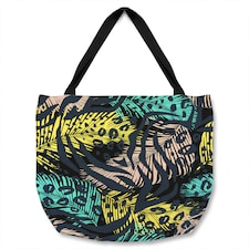 Animal & Tropical Print Tote bat | Multi