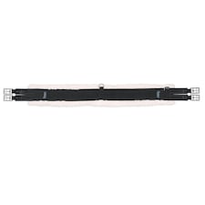 Shires Fleece Lined Horse Girth - Black - 48in