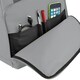 image 3 of BagBase Twin Handle Roll-Top Backpack - Light Grey - One Size