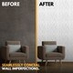 image 5 of NOVECRAFTO Decorative 3D Wall Panels (50cm x 50cm) 3D Diamond Design PVC Cladding Panel