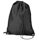 image 1 of BagBase Budget Water Resistant Sports Gymsac Drawstring Bag (11 Litres) - Black - One Size Black | One Size