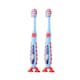 image 1 of Brush Baby Rocket FlossBrush™ Bristles Toothbrushes Double Pack (3-6 Years)
