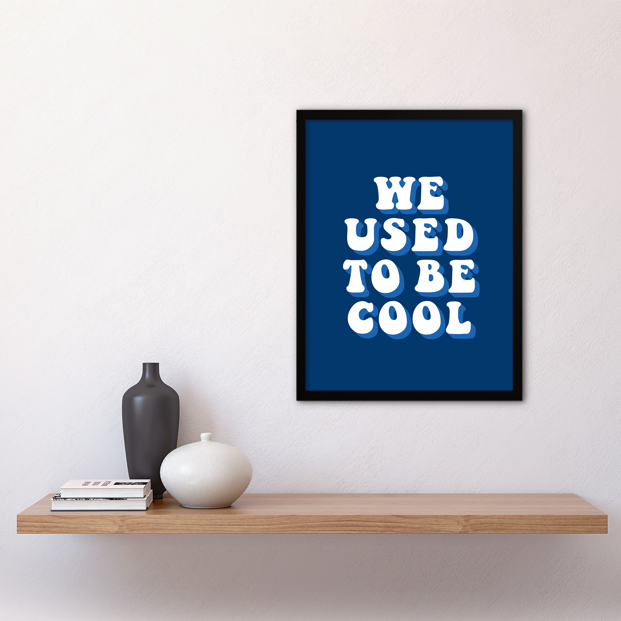 Wee Blue Coo Umbrellas In The Rain Painting Large Wall Art Print Canvas Premium Poster