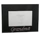 image 5 of Impressions Photo Frame Black/Crystal "Grandma" 4"x6"