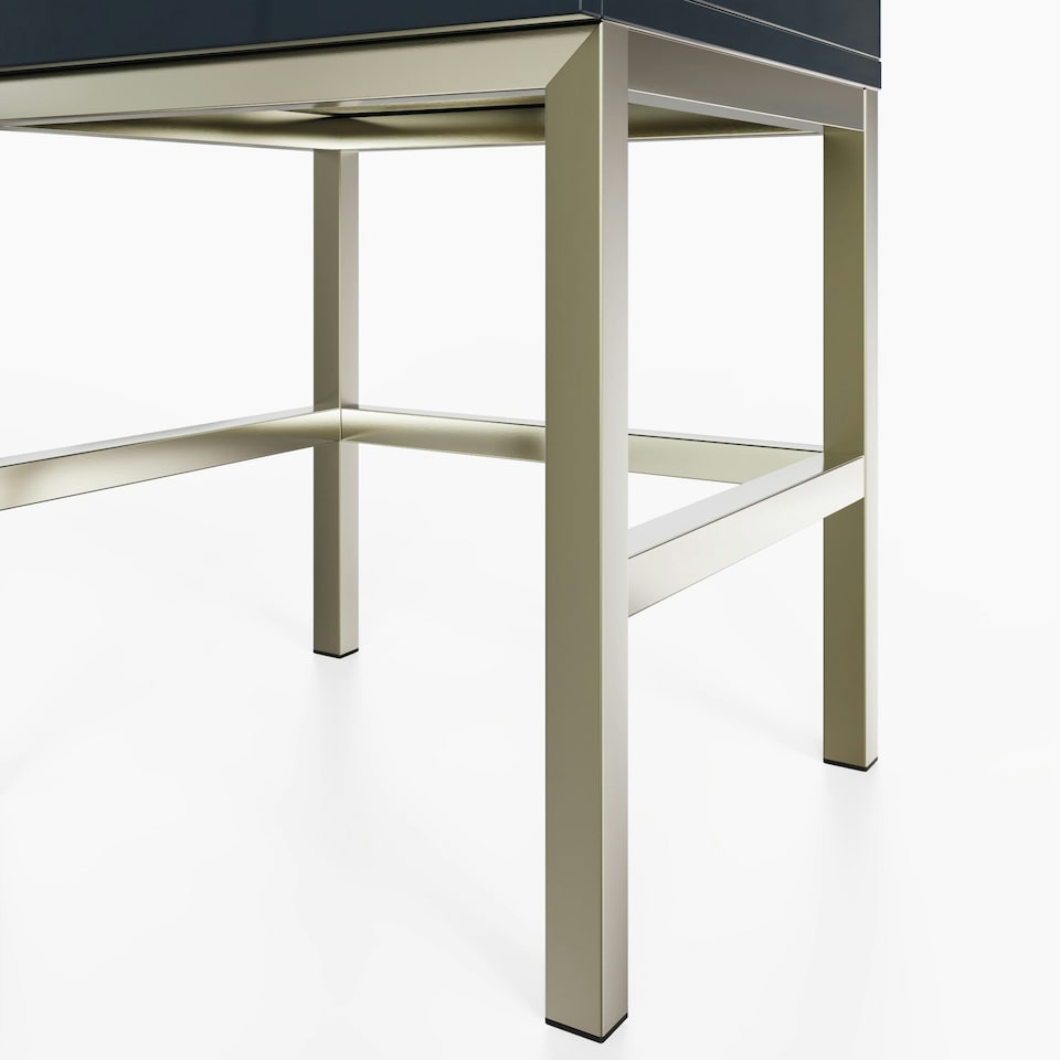 image 1 of Frank Olsen Lyra Lamp/side table Black | Midnight Onyx