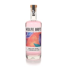Wolfe Bros English Rose  Angelica Gin | Clear
