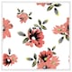image 1 of Pink flowers (Picutre Frame) White | XL