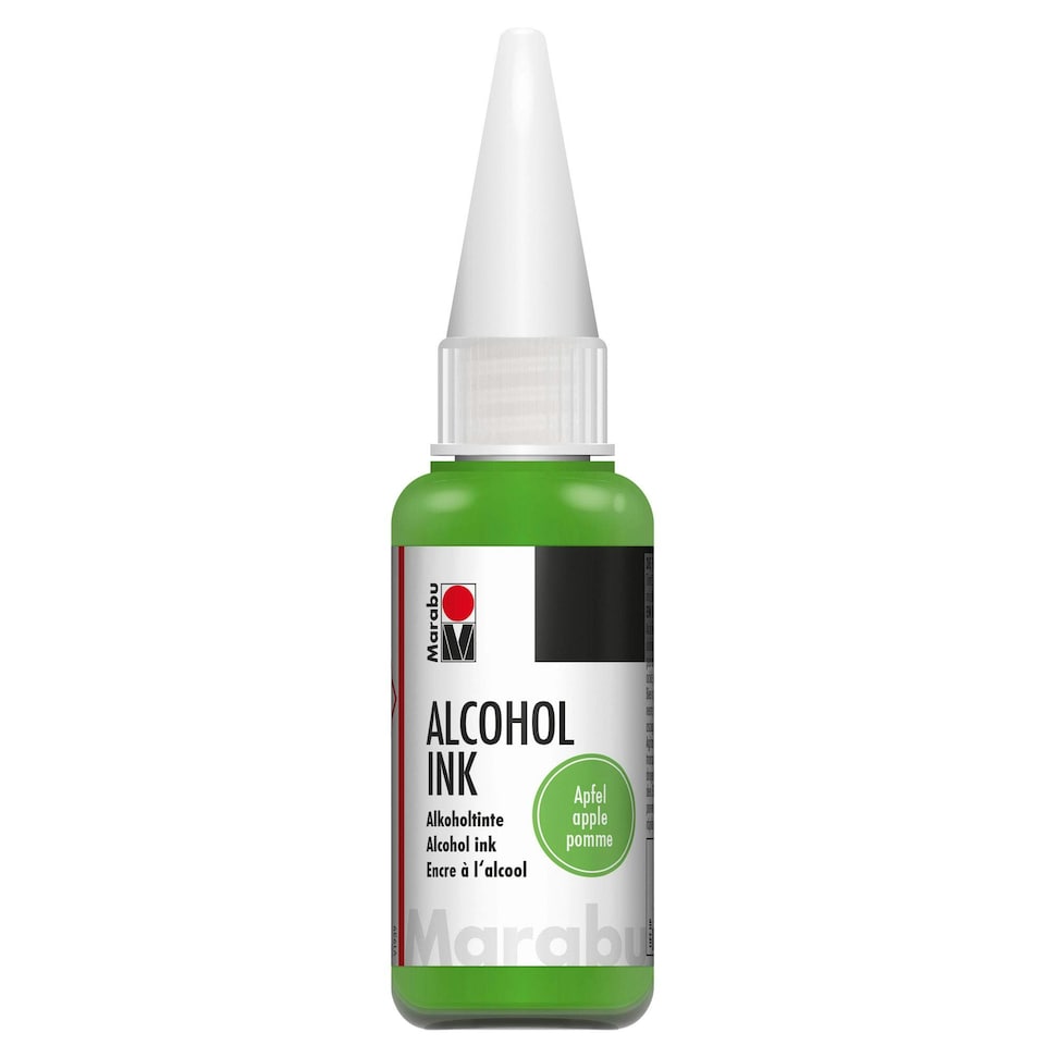 Marabu Alcohol Ink, apple 158, 20 ml - Marabu - MR12160059158 Green