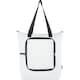 image 1 of EcoFold RPET Foldable 15L Cooler Tote Bag - White - One Size