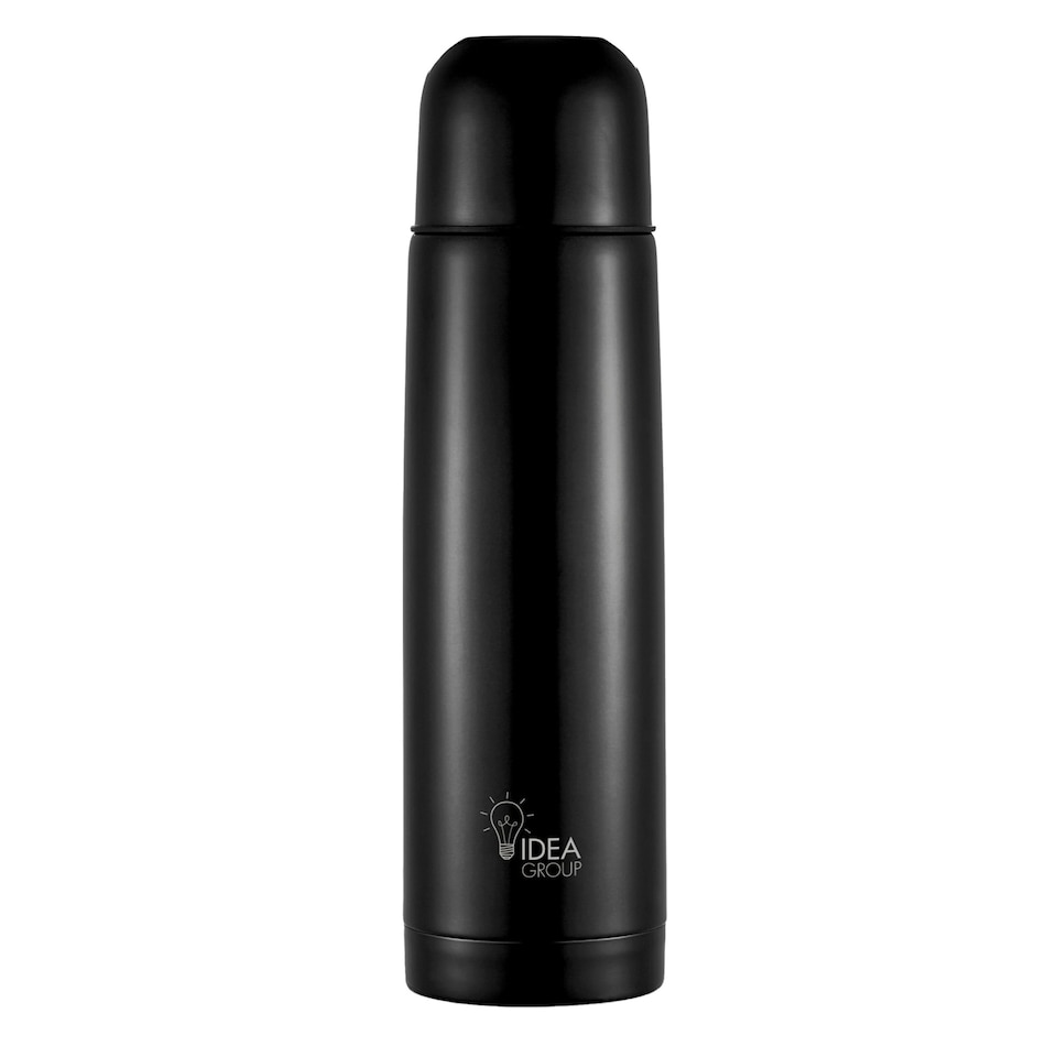 XD Collection Stainless Steel Flask - Black - One Size