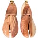 image 3 of Shoe Stretcher - 1 Pair, cedar wood and brass, absorbs moisture, for women and men | Brown | brown | 39-41 | 1