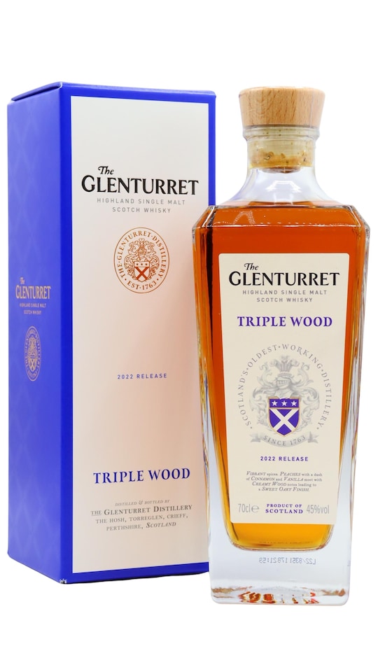Glenturret - 2022 Release Triple Wood Single Malt Scotch Whisky
