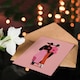 image 4 of Fashionista Cowgirls Modern Graphic Illustration Valentine's Day Card