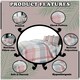 image 2 of VELVETIO Waverly Check Duvet Cover Set Reversible Polycotton Easy Care Beddings Pink | Blush Pink | Double