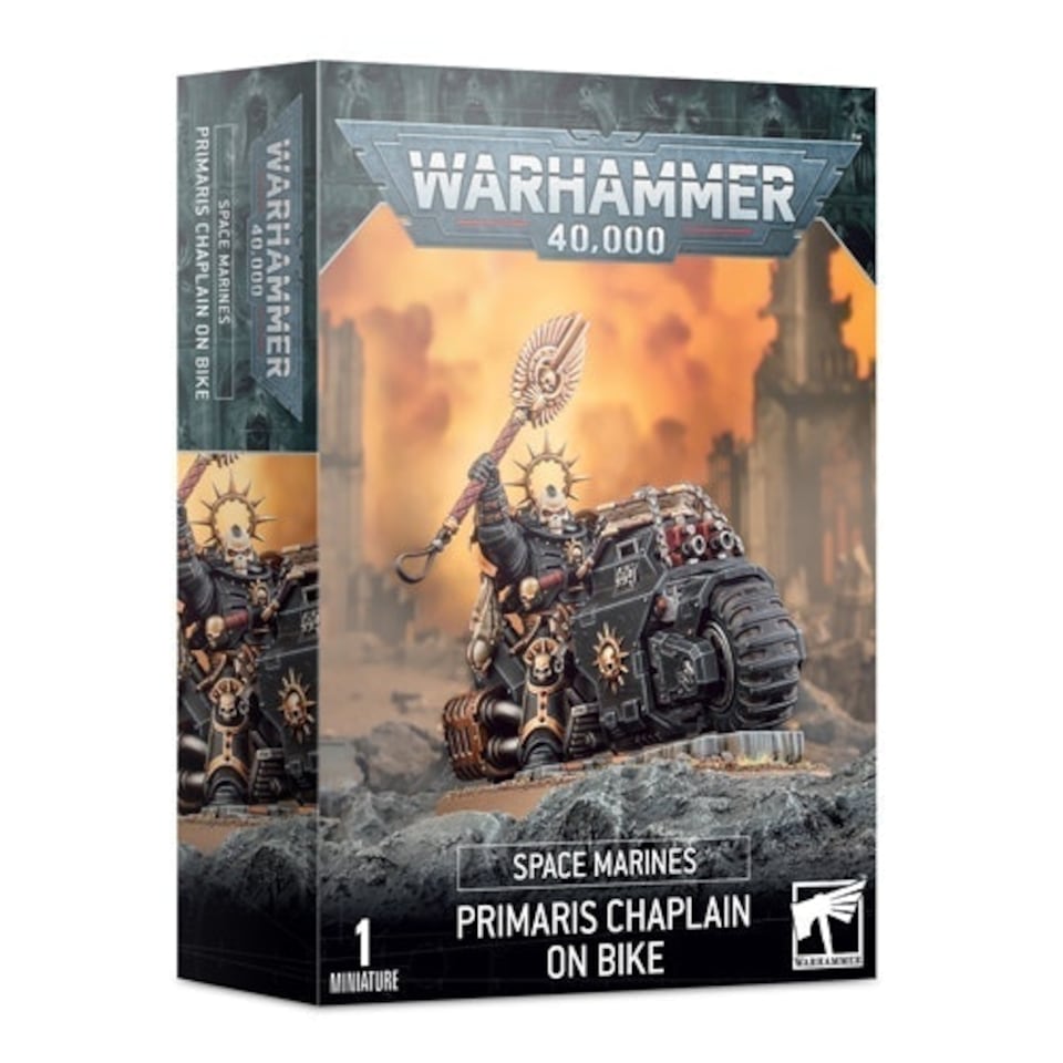 Adeptus Astartes: Primaris Chaplain On Bike