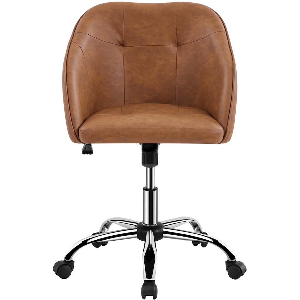 image 1 of Yaheetech Soft Height Adjustable 360° Swivel Computer Chair