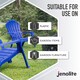 image 4 of Jenolite Directoplast Multi-Surface Paint - Ultramarine Blue Gloss - 400ml Spray Can - 3-Pack