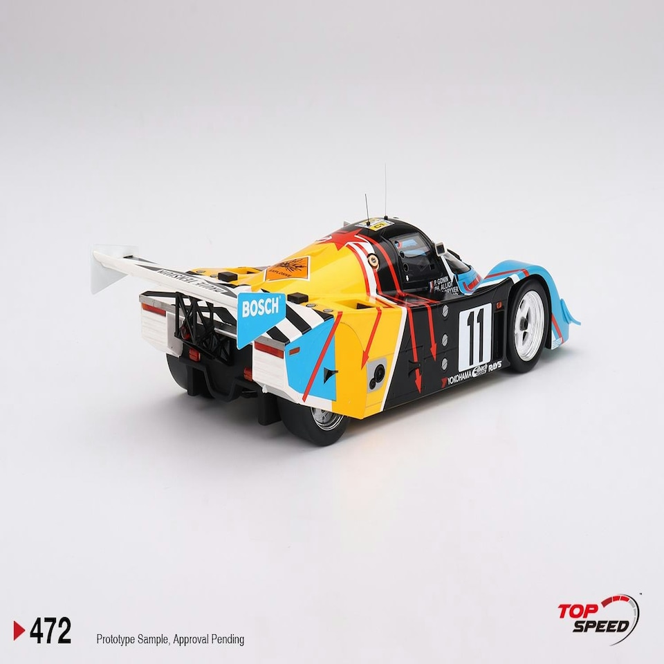 image 1 of Porsche 962 CK6 No.11 Porsche Kremer Racing 1990 Le Mans 24 Hrs 1:18 Scale TSM TS0472
