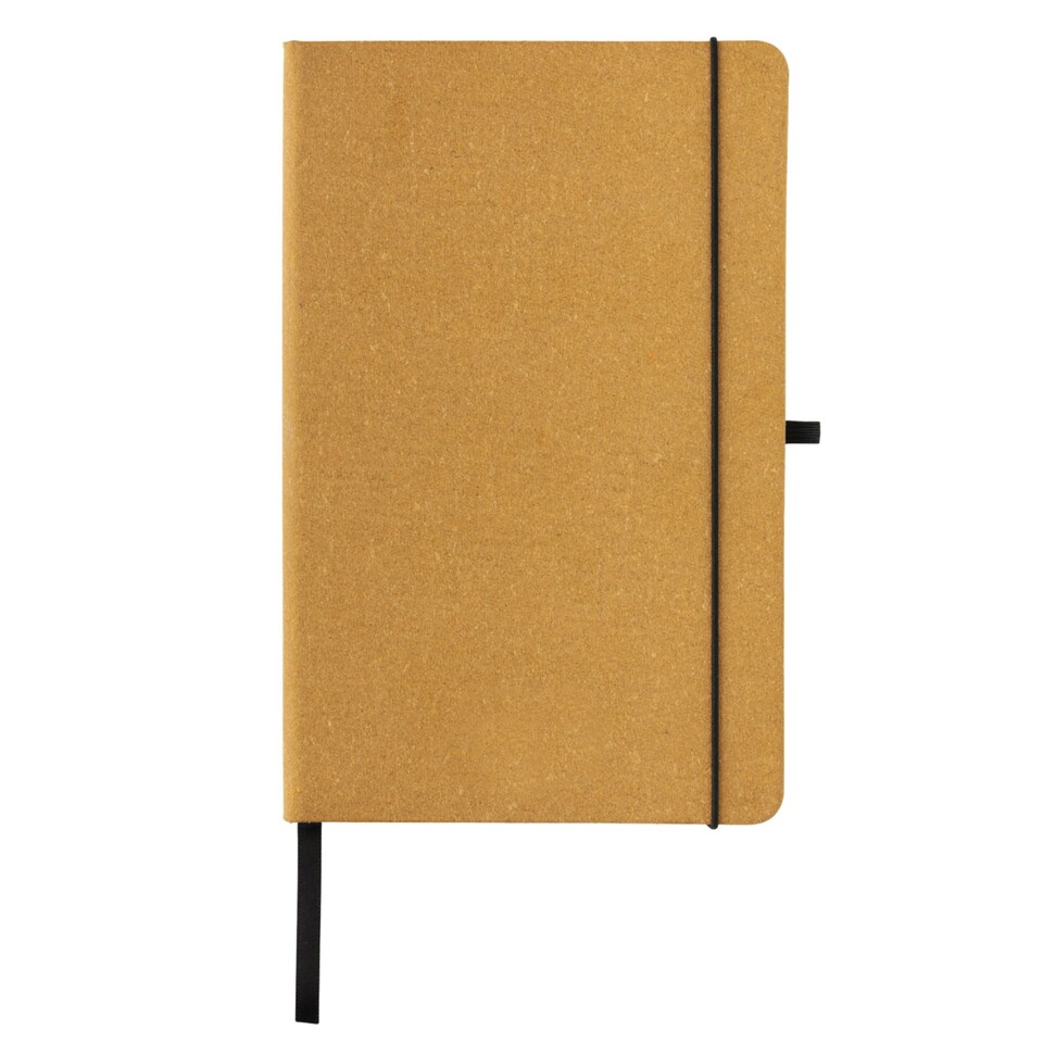 image 1 of XD Collection Leather A5 Notebook - Brown - 1.5cm x 21cm x 13.5cm