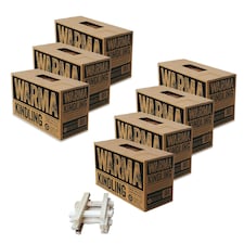 Warma Kiln Dried Kindling Wood - 7 x Large Boxes