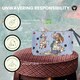 image 4 of Signare Wristlet Bag - Alice in Wonderland Nothing But Cards Blue