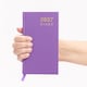 image 2 of 2027 Diary Slim Size - Week to View Hardback Small Planner with Ribbon Bookmark - Premium 70gsm Paper Inside with UK Holidays, World Time Zones (Purple)