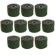 image 1 of 100 x Flap Discs 80 Grit Angle Grinder 4.5" (115mm) Flat Sanding Grinding AU014
