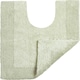 image 6 of Heavyweight Reversible Pedestal Toilet Mat - Sage Green
