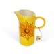 image 2 of Verano Spanish Ceramics Sunflower Tall Jug - 23.5cm