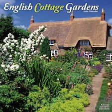 English Gardens 2026 Calendar | Square Wall Calendar | Travel Gift | Plastic Free Packaging | by Avonside Publishing