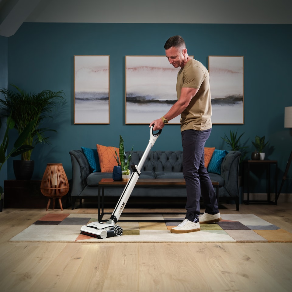 image 1 of Gtech AirRam 3 Plus Upright and Multi Platinum Handheld Vacuum Bundle
