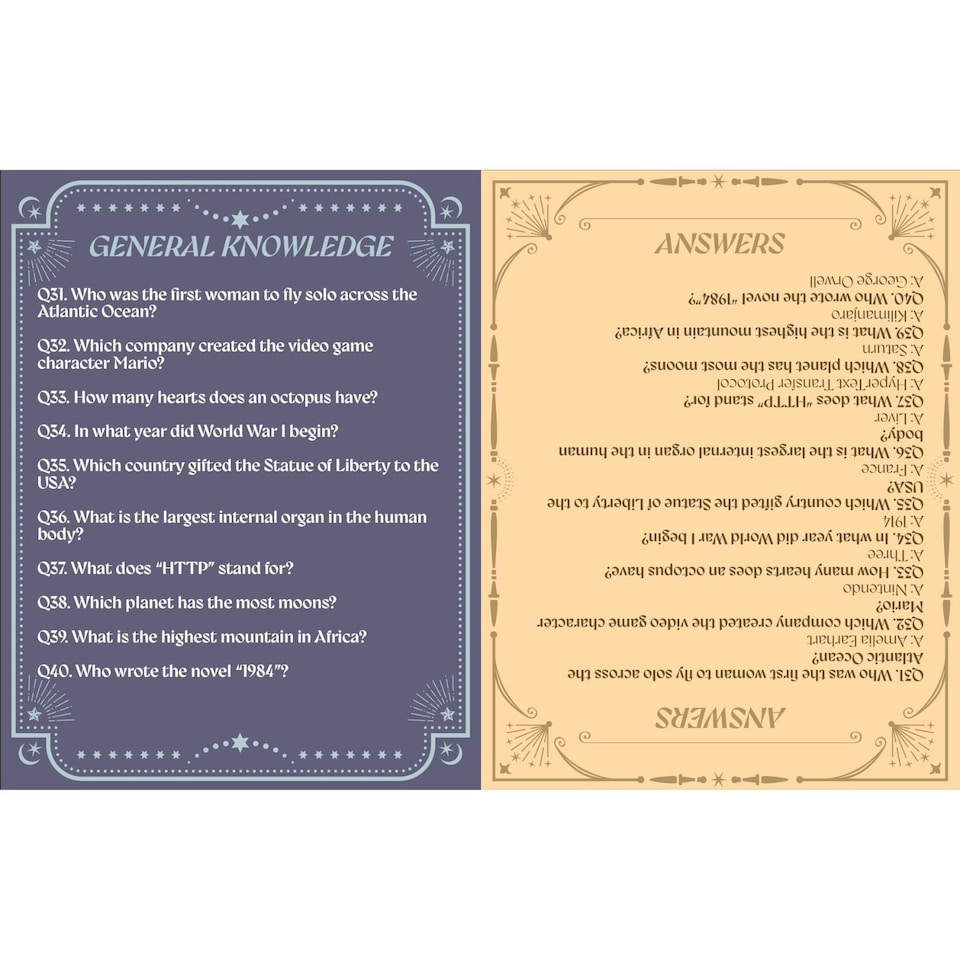 image 1 of Become The Ultimate Pub Quizard - Test Your Knowledge With This Pub Quiz Book