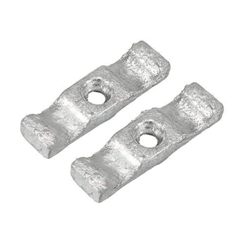 Timco - Turn Buttons - Hot Dipped Galvanised (Size 2" - 2 Pieces)