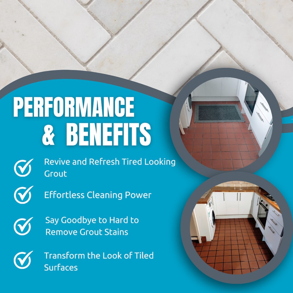 image 1 of Grout Magic Primer and Grout Cleaner, Increases Porosity of Existing Grout Enabling Correct Adhesion of Grout Magic Sealer, 500ml