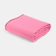 image 4 of OHS Scallop Edge Quilted Throw Lightweight Blanket Bedspread | Pink | Pink/Red | One Size
