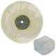 image 1 of G Loose Unstitched Floppy Final Polishing Mop 6" x 1" 2 Row With Compound 250g