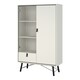 image 3 of Ry China Cabinet 1 Door 1 Glass Door 1 Drawer in Matt White