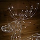 image 4 of 1.14m Outdoor Light Up Reindeer Christmas Decoration with Twinkling Warm White LEDs