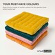 image 7 of Homescapes Set of 4 Teal Green Quilted Velvet Chair Pad - 40 x 40 cm Green